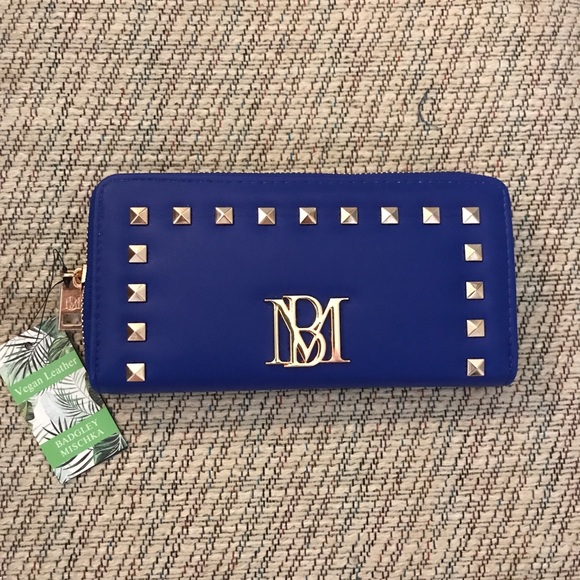 Badgley Mischka Bags Badgley Mischka Electric Blue Vegan Leather